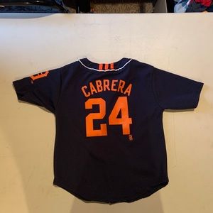 Child Cabrera Tigers jersey